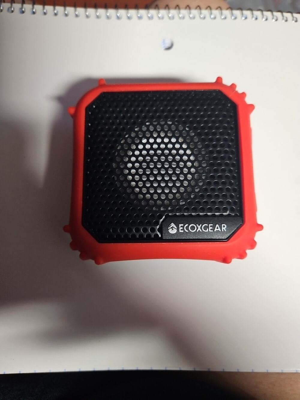 ECOXGEAR Eco Pebble Pro Bluetooth Speaker Red ONLY